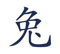 Tattwo.me - Temporary tattoo for adults and children, lasts 2 weeks, water resistant - rabbit in Chinese horoscope - Plant-based ink - EU cosmetic certificate - (P0930)