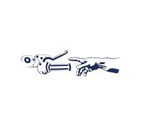 Tattwo.me - Temporary tattoo for adults and children, lasts 2 weeks, water resistant - the call of the accelerator - Plant-based ink - EU cosmetic certificate - (M0132)