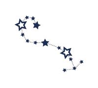 Tattwo.me - Temporary tattoo for adults and children, lasts 2 weeks, water resistant - the constellation of Scorpio - Plant-based ink - EU cosmetic certificate - (P0916)