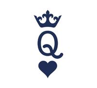 Tattwo.me - Temporary tattoo for adults and children, lasts 2 weeks, water resistant - the queen of hearts - Plant-based ink - EU cosmetic certificate - (P0228)