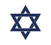Tattwo.me - Temporary tattoo for adults and children, lasts 2 weeks, water resistant - the Star of David - Plant-based ink - EU cosmetic certificate - (P0291)