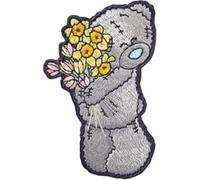 Tatty Teddy with Flowers Sew On Patch