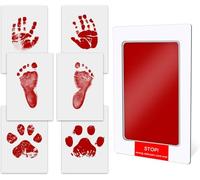 TATUNER Baby Hand and Footprint Kit Inkless - Mess Free Ink Pad, Paw Print Kit for Dogs and Cats, Safe Clean Touch Ink Pads for Newborn Handprints
