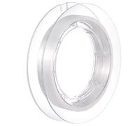 Tatuo 218 Yards/ 654ft Clear Fishing Line 0.25mm Nylon Invisible Thread String for Hanging Christmas Ornaments, Bracelet Making, Sew Hobby, Clear Beading Thread with Bead Needle