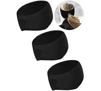 Tatuo 3 Pcs Fleece Ponytail Ear Warmers Headband Winter Running Headband Ear Muffs Ear Covers for Women Adult Outdoor Sports and Fitness Running Cycling Ski Cold Weather