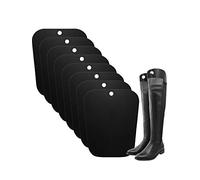 Tatuo 8 Pack Boot Turnbuckles for Women and Men, 8 Pack for 4 Pairs Boots, 8 Packs 8 Inch, Black, 8 Inch