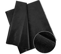 Tatuo Fusible Interfacing Fabric Non-Woven Lightweight Fusible Iron On Interfacing Fabric for Sewing Crafts (Black, 90 cm Wide x 3 Meters)