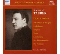 Tauber, Richard - Richard Tauber: Opera Arias [Recorded 1919-1926]