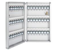 TAUIANE Aluminum Alloy Key Cabinet, Wall-Mounted Key Management Box, with Key Tags, for Real Estate, Property Communities and Car Dealership,48 bits