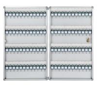 TAUIANE Aluminum Alloy Key Cabinet, Wall-Mounted Key Management Box, with Key Tags, for Real Estate, Property Communities and Car Dealership,96 bits