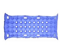 TAUIANE Anti Bedsore Mattress, Pressure Ulcer Prevention Cushion, Manual Inflatable Design with Breathable Air Holes & Fixing Straps, Supports 135KG for Bedridden Patients,Blue TPU,With Handle