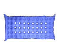 TAUIANE Anti Bedsore Mattress, Pressure Ulcer Prevention Cushion, Manual Inflatable Design with Breathable Air Holes & Fixing Straps, Supports 135KG for Bedridden Patients,Blue TPU,without Handle