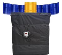 TAUIANE Bucket Heater for 55 Gal/275 Gal Barrel, Drum Heater with Temperature Controller, Insulated Bucket Warmer, IBC Drum Heater Blanket,Black,1000L