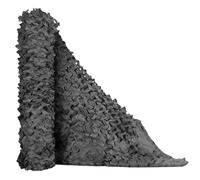 TAUIANE Camouflage Net, Sunshade Fence Nets, Lightweight, Bulk Roll, for Hunting, Shooting, Military Theme Party Decoration, Car Cover, Ground Blind,Black,9x18m