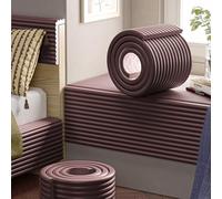 TAUIANE Extra Wide Seat Edge Cushion, Foam Fireplace Cushion Soft Hearth Guard Bumper Pad Child Proof Padding Hearth Pad Edge Protector, Fireplace Baby Proofing for Baby,D,5.9"x78.7"