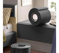TAUIANE Extra Wide Seat Edge Cushion, Foam Fireplace Cushion Soft Hearth Guard Bumper Pad Child Proof Padding Hearth Pad Edge Protector, Fireplace Baby Proofing for Baby,E,5.9"x78.7"