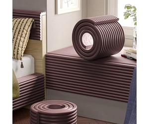 TAUIANE Extra Wide Seat Edge Cushion, Foam Fireplace Cushion Soft Hearth Guard Bumper Pad Child Proof Padding Hearth Pad Edge Protector, Fireplace Baby Proofing for Baby,D,11.8"x78.7"