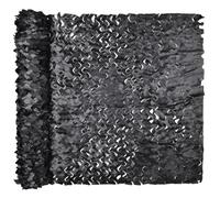 TAUIANE Garden Camouflage Net, Shooting Sunscreen Nets, Reinforce Hidden Net, Quiet Mesh Sunshade, for Concealment, Hunting, Shooting, Car Cover, Photography, Decoration,Black,8x8m
