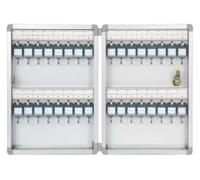 TAUIANE Key Cabinet, Key Storage Lock Box, Wall-Mounted Key Management Box, with Labels, Real Estate Agency Car Cabinet,32 bits