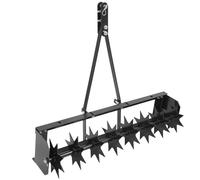 TAUIANE Manual Lawn Aerator, Tow Behind Aerators Tool Roller, Heavy-Duty Garden Rollers for Lawns, with Soil Penetrator Spikes, Lawn Aerator Tool, Deep Soil Penetration for Lawns,Yard, Garden