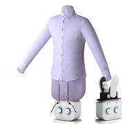 TAUIANE Portable Electric Clothes Dryer, Automatic Hot Air Dryer and Iron, Inflatable Shirt Ironing Machine, Professional Garment Steamer, for Shirts and Pants,White