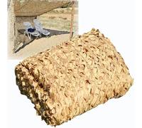 TAUIANE Sand Camouflage Netting, Pergola Shade Sail, Garden Decorative Net, 210D Oxford Cloth, Terrace Awning, for Outdoor Military Hunting Camping Party Decoration,Sand,2x2m