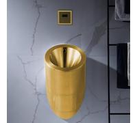 TAUIANE Wall Mounted Sensor Urinal, 304 Stainless Steel Urinals,Induction Flush Urinal, Family Bathroom Toilet, Urinals for Men Bathroom, Automatic Sensor Urinal Toilet,B,Urinal+Sensor
