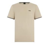 Boss Taul 10255848 Green Short Sleeve T-shirt Beige 2XL Men