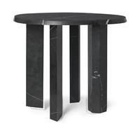 Ferm Living - Taula Side Table Ø54.4 cm, Black - Black