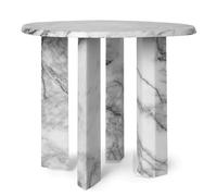 Taula Side Table White/ Coal