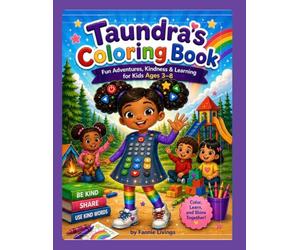 Taundra’s Coloring Book: Fun Adventures, Kindness & Learning for Kids Ages 3-8