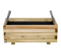 Taunus Planter Flower Box Pot With Carrying Straps 70x30x30 Cm Pot