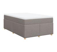 Box Spring Bed with Mattress Bed Frame Bedroom Bedstead Bed Base Fabric vidaXL