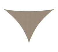 (taupe, 5 x 6 x 6 m) vidaXL Sunshade Sail Oxford Fabric Triangular Shade Sail Sunscreen Canopy