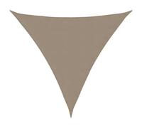 (taupe, 6 x 6 x 6 m) vidaXL Sunshade Sail Oxford Fabric Triangular Shade Sail Sunscreen Canopy