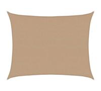 (taupe, 6 x 7 m) vidaXL Sunshade Sail Canopy Screen Balcony Awning Canopy HDPE Rectangular