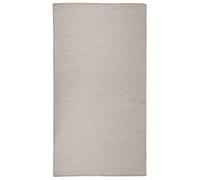 (taupe, 80 x 150 cm) vidaXL Outdoor Flatweave Rug Patio Garden Runner Mat Area Rug Floor Carpet