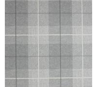 (294901 Grey) Arthouse Country Tartan Wallpaper Check Hessian Paste The Wall Heavyweight Vinyl