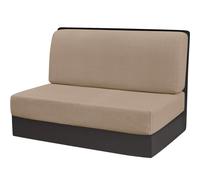 (taupe) Stretch Jacquard RV Dinette Cushion Cover Animal Protection Washable Loveseat RV Camper Car Bench Seats Restaurant Slipcovers