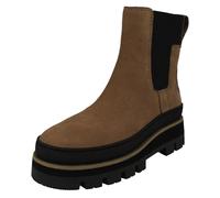 Clarks Ladies Clarks Slip On Ankle Boots Orianna2 Top - Pebble - UK 6.5
