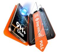 TAURI 2 Pack for iPhone 16 Pro Screen Protector, [1-Step Install] with Auto Dust-Removal, 9H+ Tempered Glass, Full Coverage Protection, Anti-scratch [Military-Grade Shatterproof] Bubble-Free