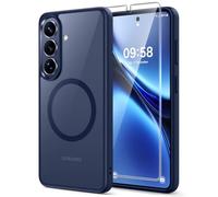 TAURI Magnetic for Samsung Galaxy S26 Case + Screen Protector, Blue