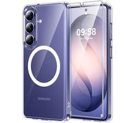 TAURI Magnetic for Samsung Galaxy S26 Case + Screen Protector, Clear