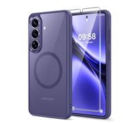 TAURI Magnetic for Samsung Galaxy S26 Case + Screen Protector, Purple
