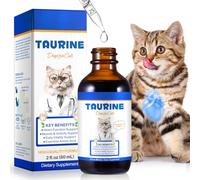 Taurine Liquid Drops for Cats 60ml | High-Purity Essential Nutrient Supplement | Supports Heart & Eye Health | Easy Absorption | No Additives