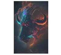 Taurus Adults Kids Puzzle Jigsaw 1000 Pieces Educational Toy Game Family Decoration 78×53cm