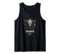 Taurus and Bull Zodiac with Taurus Energy Tank Top