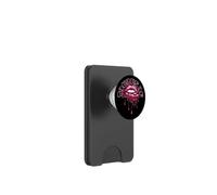 Taurus Babe Shimmering Lips Zodiac Typography PopSockets PopWallet for MagSafe
