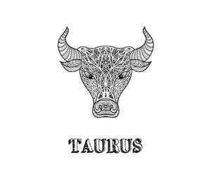 Taurus: Coloring Book with Three Different Styles of All Twelve Signs of the Zodiac. 36 Individual Coloring Pages. 8.5" x 11": 2 (Zodiac Coloring Book)