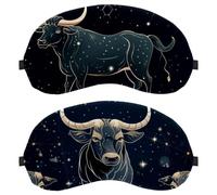 Taurus Constellation 2-Pack Light-Blocking Soft Breathable Blindfold Sleeping Masks